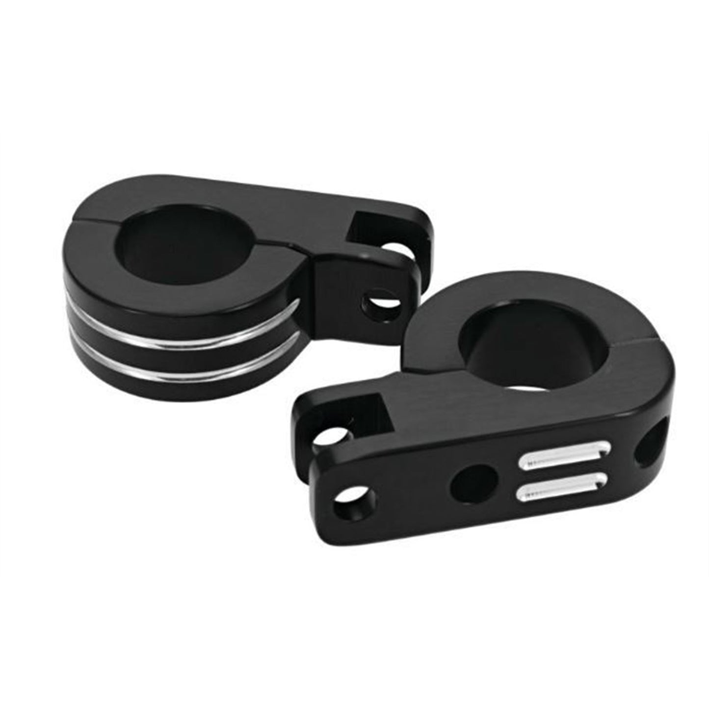 Biker's Choice Billet Highway Peg Mounts - Black NC-6121-BC_946483