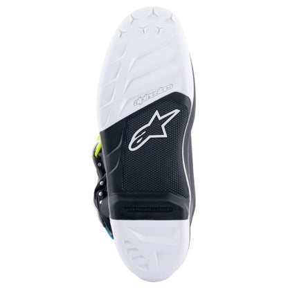 Alpinestars Tech 7 Boots - Black/Enamel Blue/Flo Yellow - Size 6 [MPN: 2012014-1795-6]_1150686