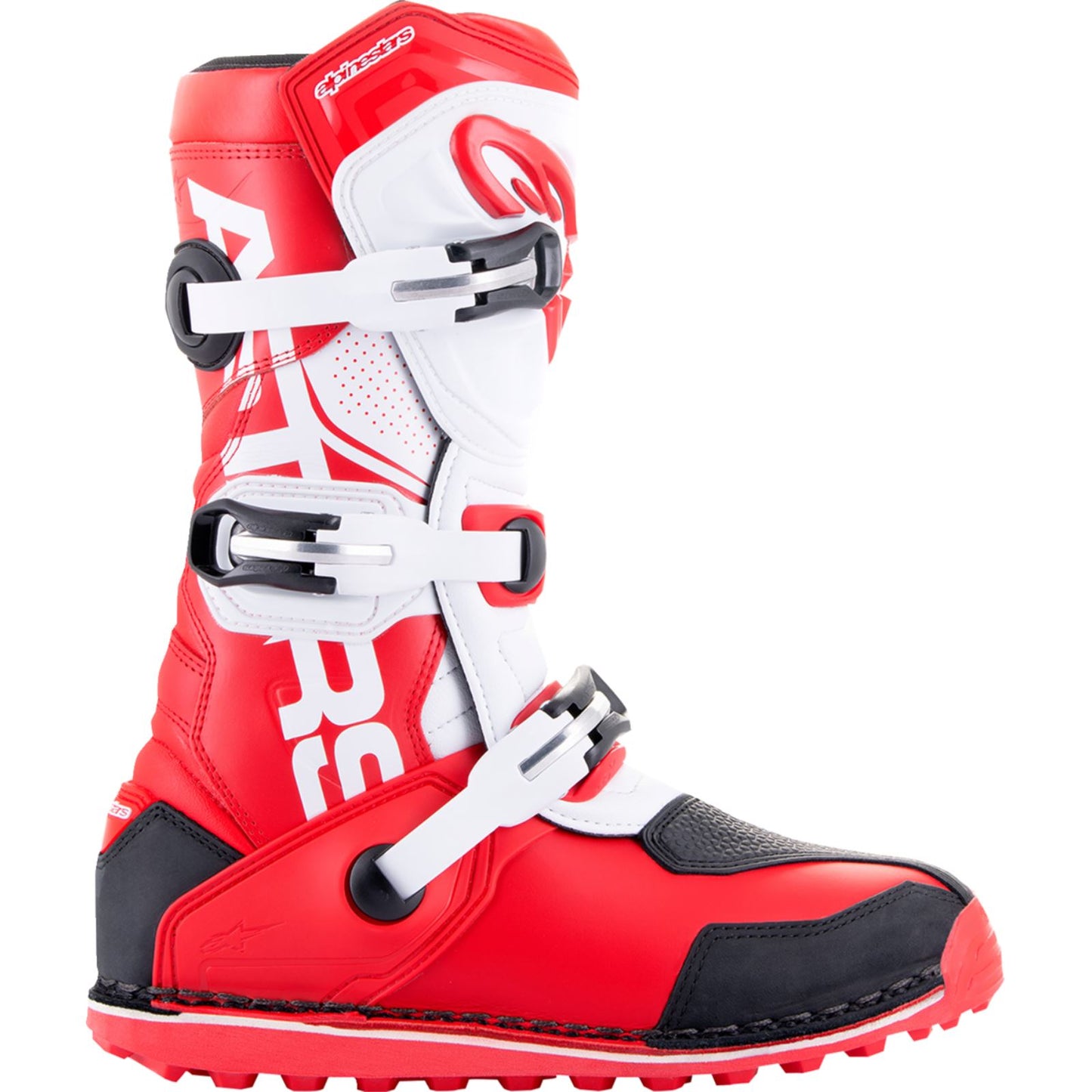 Alpinestars Tech T Riding Boots - Bright Red/Black/White_1382684