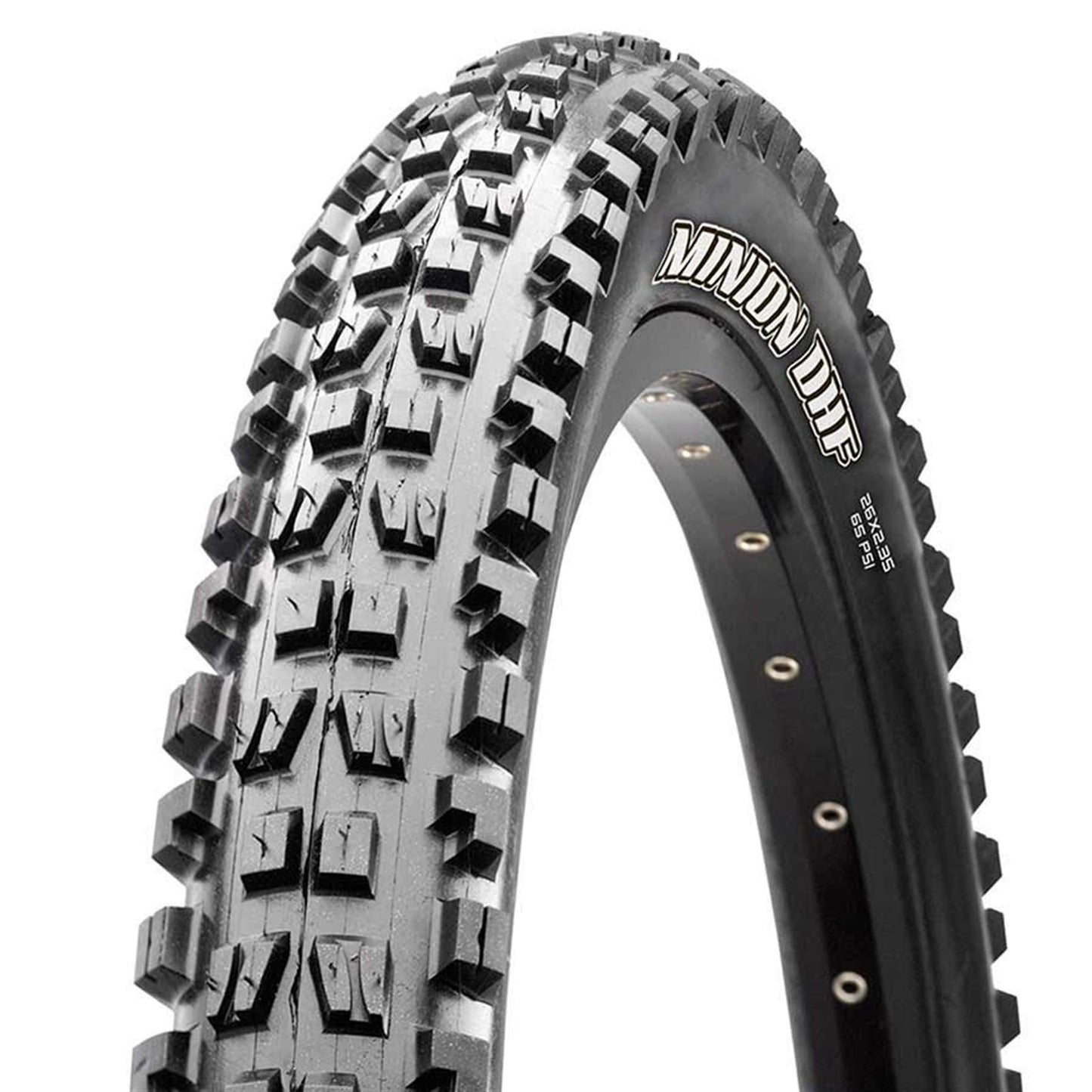 Maxxis - Bicycle Minion DHF Tire 26''x2.30 Folding Tubeless Ready Dual EXO 60TPI Black TB73305100_1102365