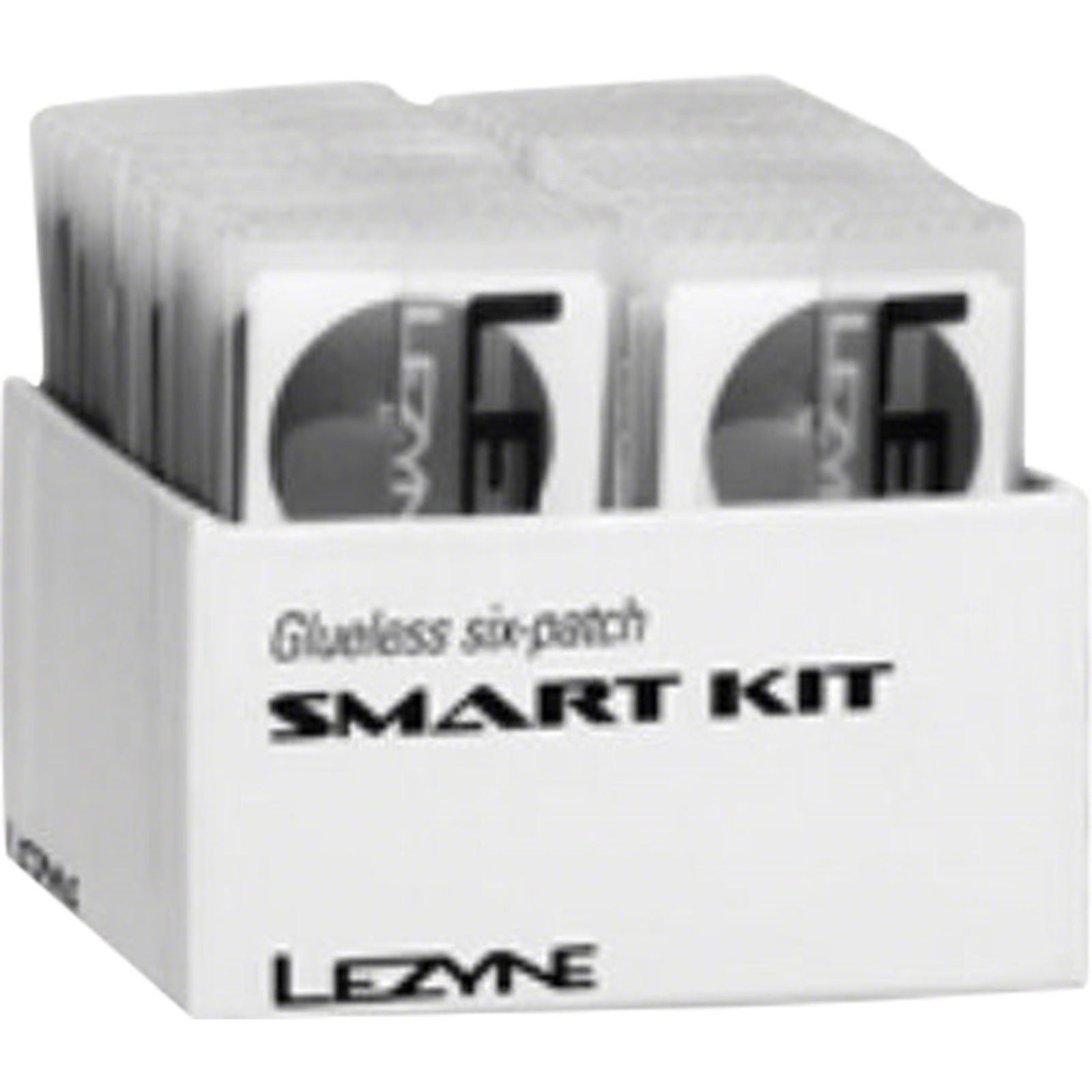 Lezyne Smart Kit Patch Kit - Rectangular Display Box with 34/Kits [MPN: 1-PK-SMART-V1BOX]_1199013