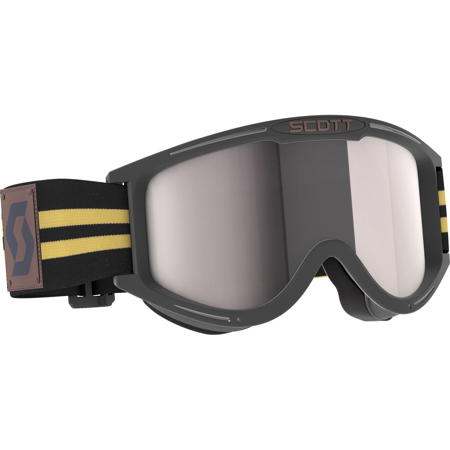 Scott 89X Era Goggles - Black/Beige - Silver Chrome 411703-1098015_1103138