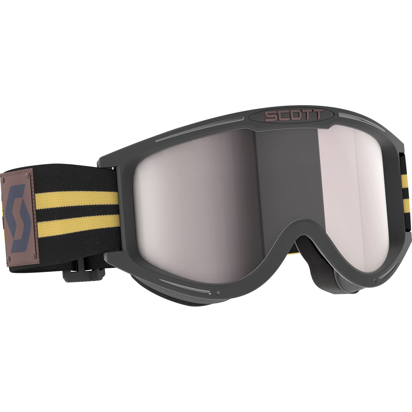 Scott 89X Era Goggles - Black/Beige - Silver Chrome 411703-1098015_1103138