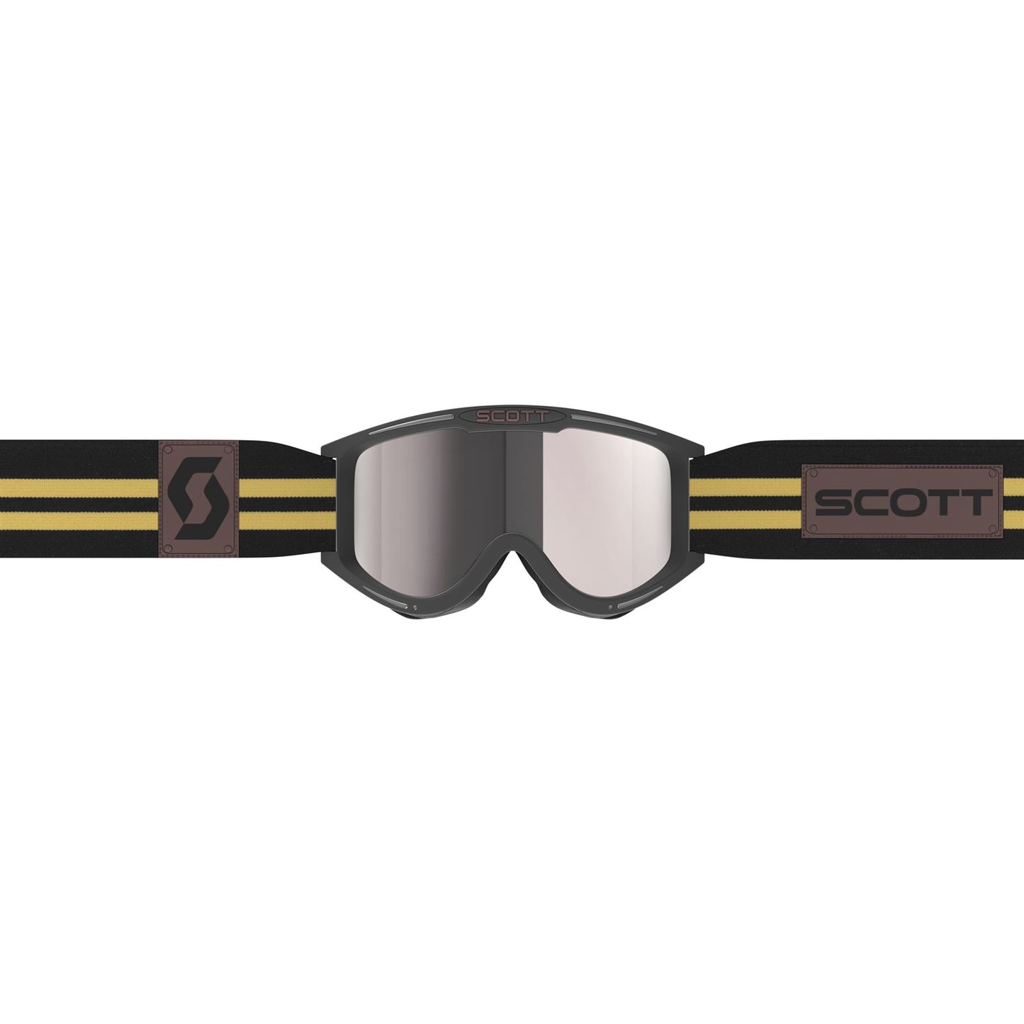 Scott 89X Era Goggles - Black/Beige - Silver Chrome 411703-1098015_1103137