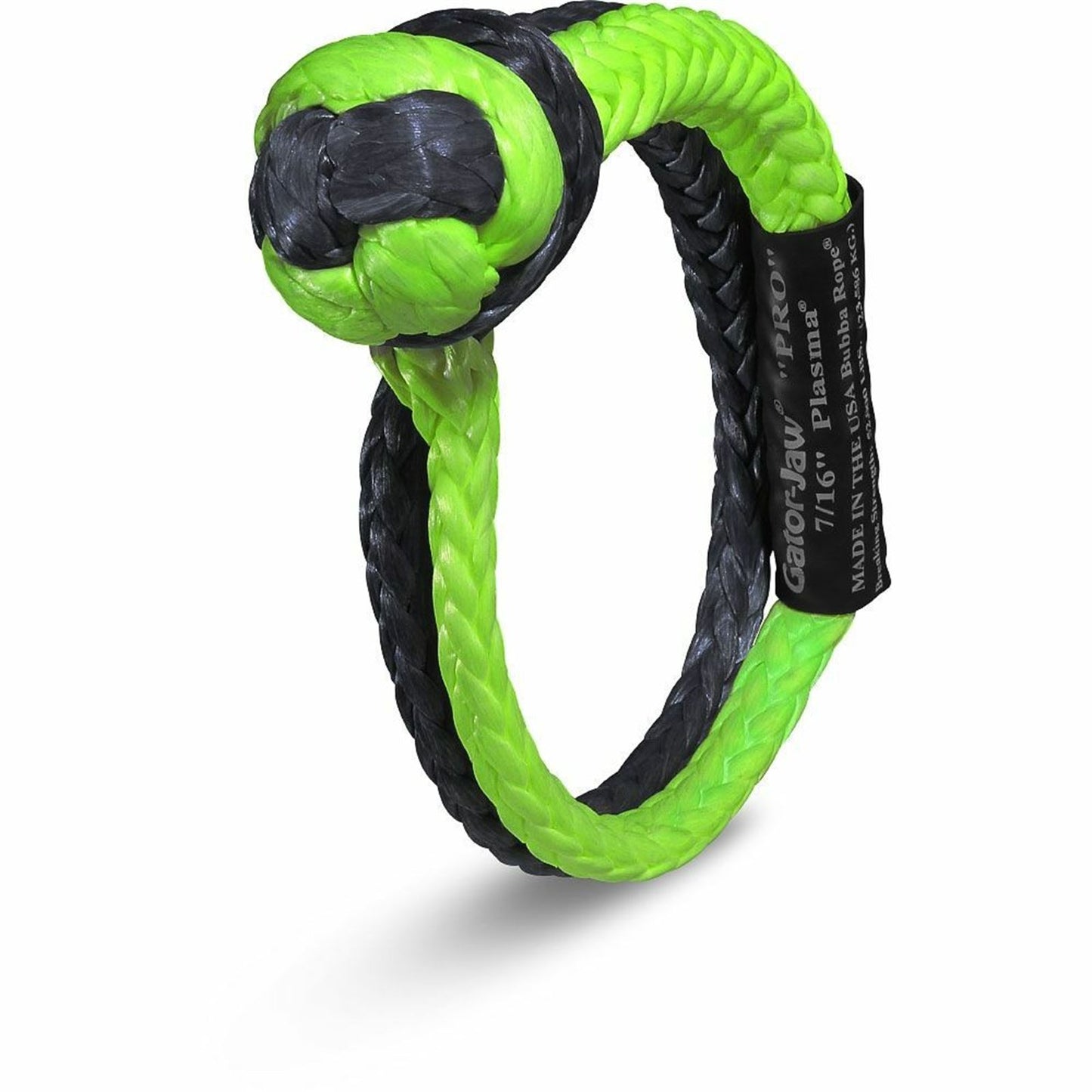 Bubba Rope Gator Jaw Pro - Green/Black Shackle - 7/16" [MPN: 176745PROGB]_1103121