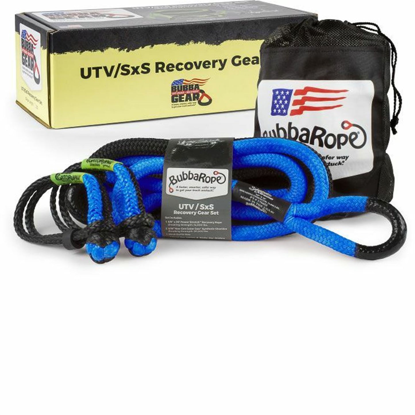 Bubba Rope UTV Gear Set - Blue Eyes [MPN: 176842BL]_1103119