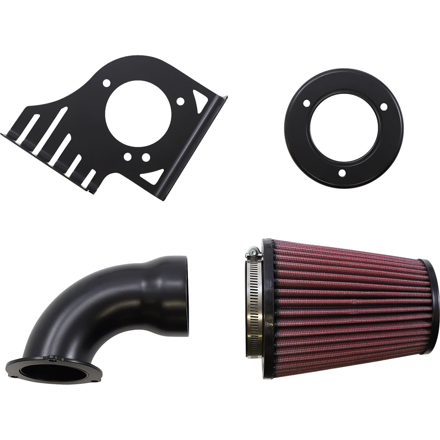 Cobra Cone Air Filter - Black/Black - Softail 606-0104-06B-SB_1103929