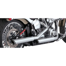 Vance And Hines 3" Twin Slash Slip-On Muffler - Chrome for Harley-Davidson 16335_1103178