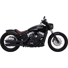 Vance And Hines 3" Twin Slash Slip-On Mufflers - Black for Indian 48323_1103188