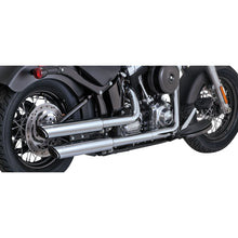 Vance And Hines 3" Twin Slash Slip-On Muffler - Chrome for Harley-Davidson 16341_1104962