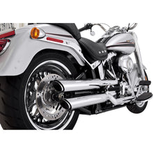 Vance And Hines 3" Twin Slash Muffler - Chrome for 2010-2017 Softail Fat Boy EFI FLSTFI 16343_1104959