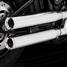 Vance And Hines Eliminator 300 Slip-On Mufflers - Chrome for Harley-Davidson 16312_1104886