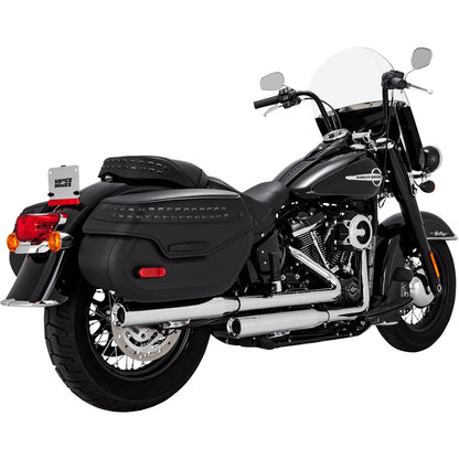 Vance And Hines Eliminator 300 Slip-On Mufflers - Chrome for Harley-Davidson 16316_1104895