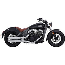 Vance And Hines 3" Twin Slash Slip-On Mufflers - Chrome for Indian 18323_1104966