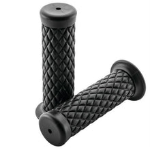 Biker's Choice Ol' Skool Grips Quilted 1" - Black WLG-223-25/28-BK_946474
