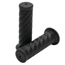 Biker's Choice Ol' Skool Grips Spiral 1" - Black WLG-233-25/28-BK_946476