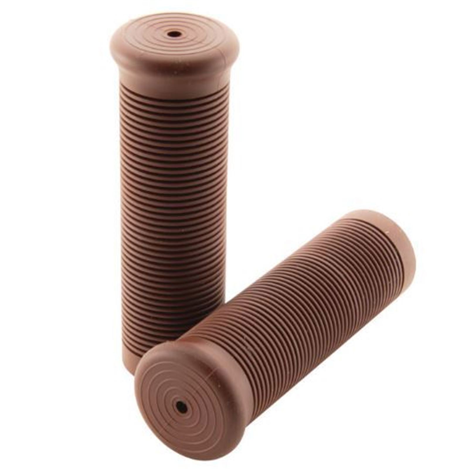Biker's Choice Ol' Skool Grips High Fidelity 1" - Brown WLG-208-25/28-BR_946481