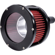 Feuling Air Cleaner - BA Race Series - Black - Clear Cover - Red - M8 5424_1105495