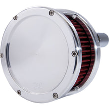 Feuling Air Cleaner - BA Series - Raw - Solid Cover - Red - M8 5431_1105910
