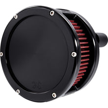 Feuling Air Cleaner - BA Series - Black - Solid Cover - Red - M8 5433_1105912