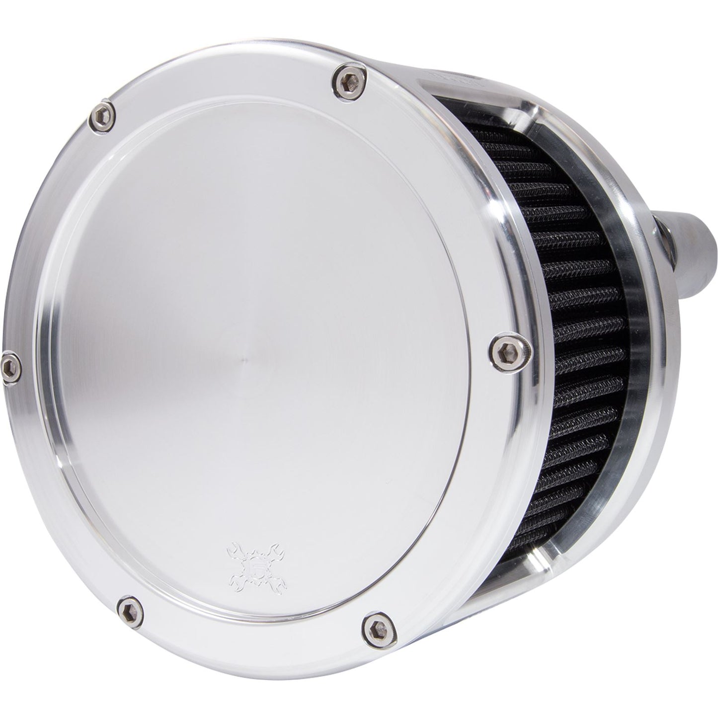Feuling Air Cleaner - BA Race Series - Raw - Solid Cover - Black - M8 5521_1105916