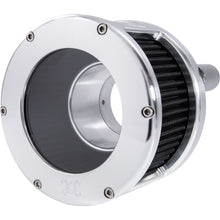 Feuling Air Cleaner - BA Race Series - Raw - Clear Cover - Black - M8 [MPN: 5522]_1105917