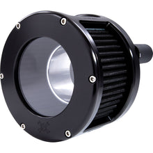Feuling Air Cleaner - BA Race Series - Black - Clear Cover - Black - M8 5524_1105919