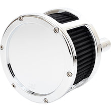 Feuling Air Cleaner - BA Race Series - Chrome - Solid Cover - Black - M8 5527_1105920