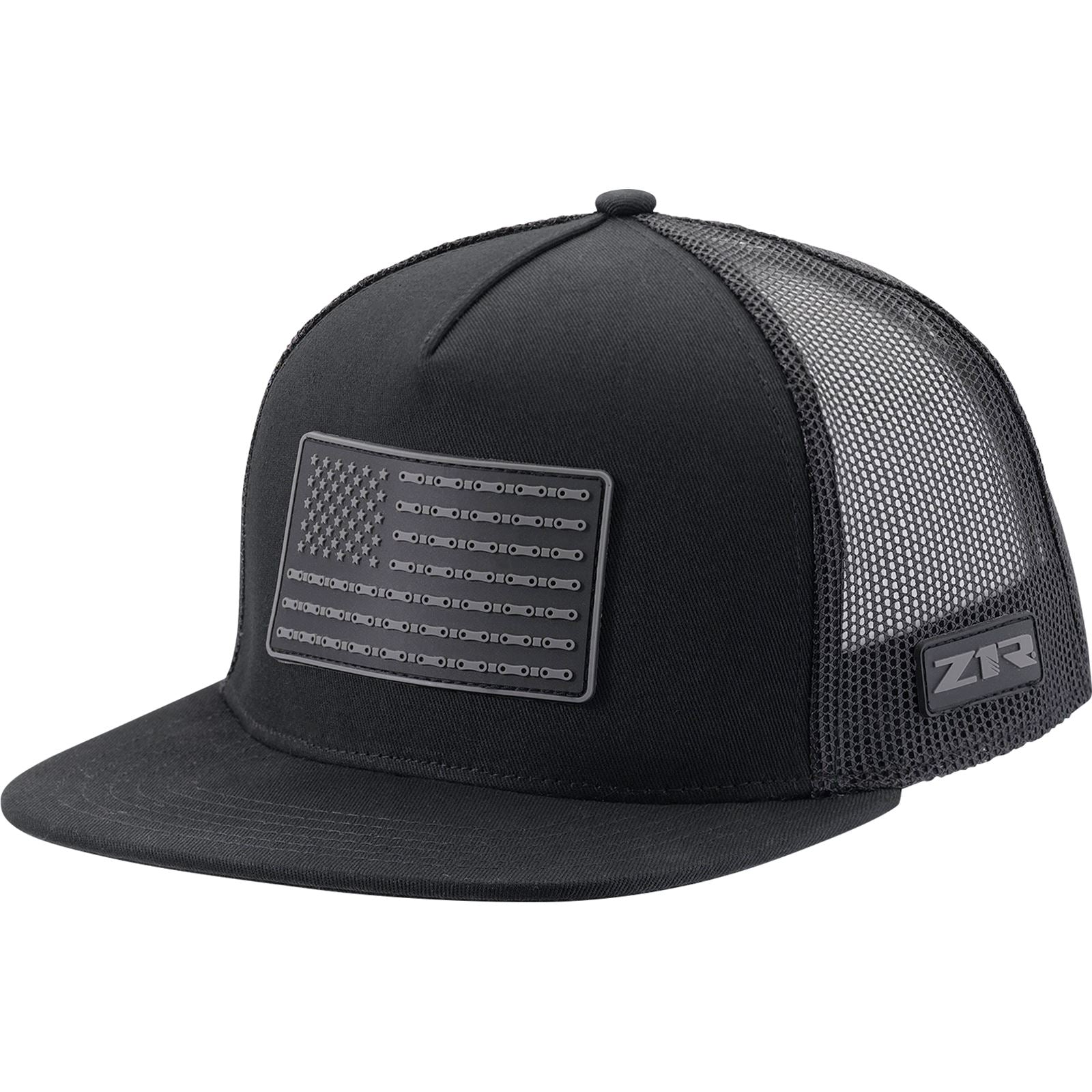 Z1R Flag Patch Snapback Hat - Black 2501-4023_1105190
