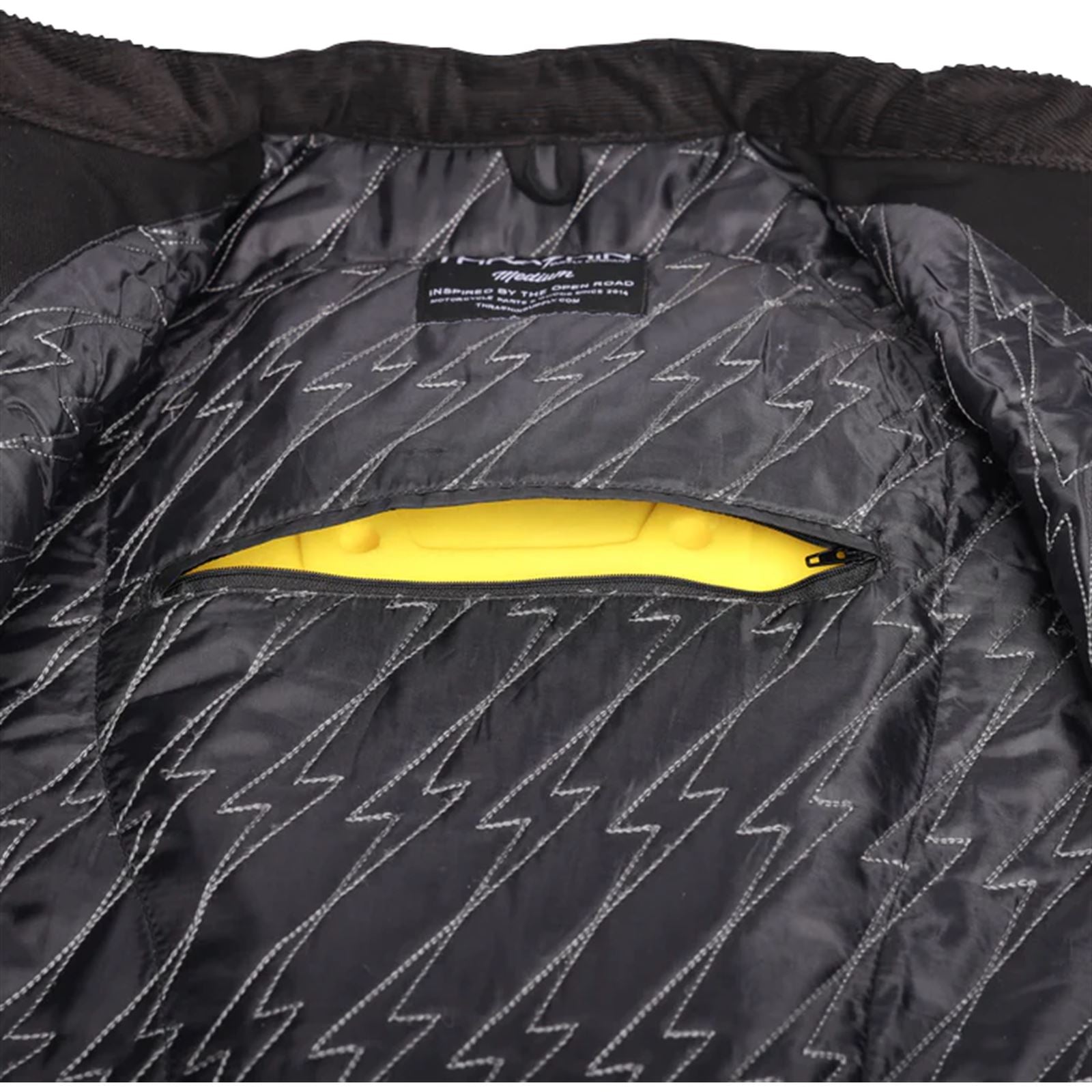 Thrashin Supply Company Nightrider v2 Riding Vest - Black - Medium [MPN: TMJ-12-09]_1105193