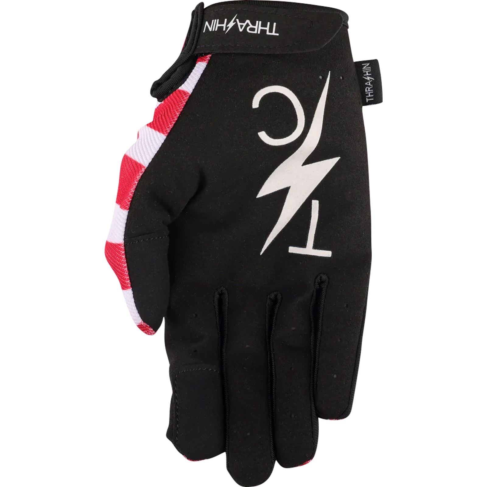 Thrashin Supply Company Stars & Bolts Stealth Gloves - Red/White/Blue_1104079