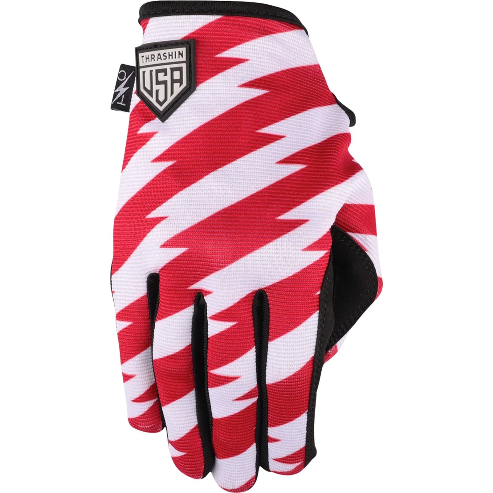 Thrashin Supply Company Stars & Bolts Stealth Gloves - Red/White/Blue_1104080