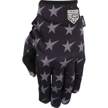 Thrashin Supply Company Stars & Bolts Stealth Gloves - Black/Gray - Medium [MPN: SV1-13-09]_1104137