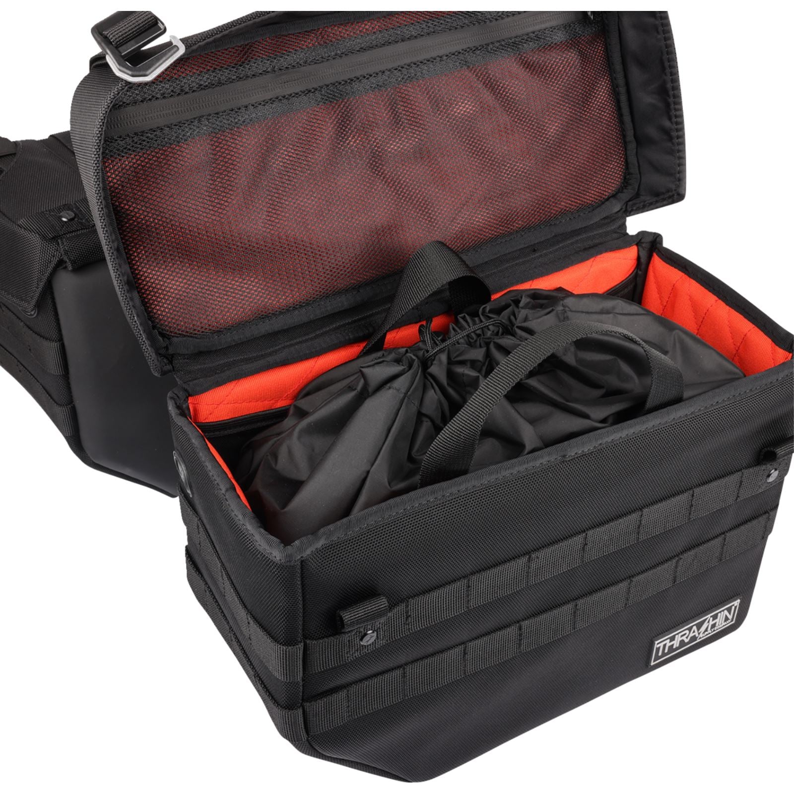 Thrashin Supply Company Expedition Saddlebags - Black [MPN: TSB-008]_1166946