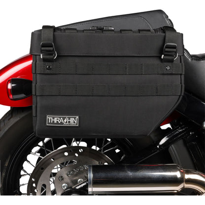 Thrashin Supply Company Expedition Saddlebags - Black [MPN: TSB-008]_1166952