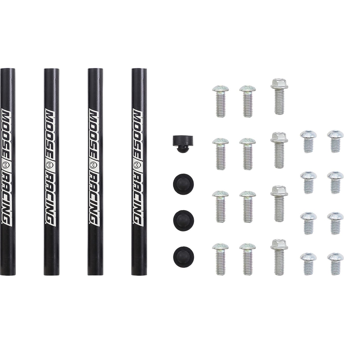 Moose Offroad Radiator Braces - Silver for Husqvarna/KTM 11-1023_1135379