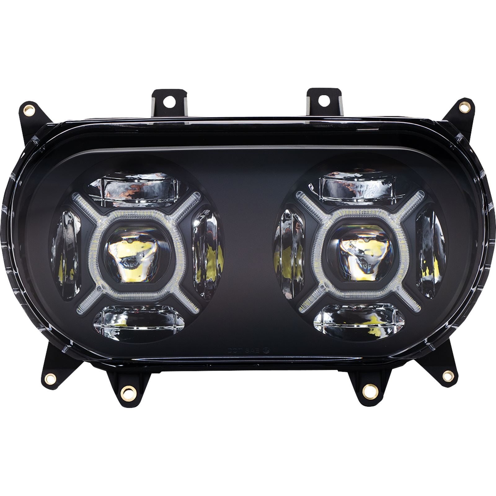 Custom Dynamics ProGLOW™ Headlight - Black fits Harley-Davidson Road Glide PG-RG-B_1130611