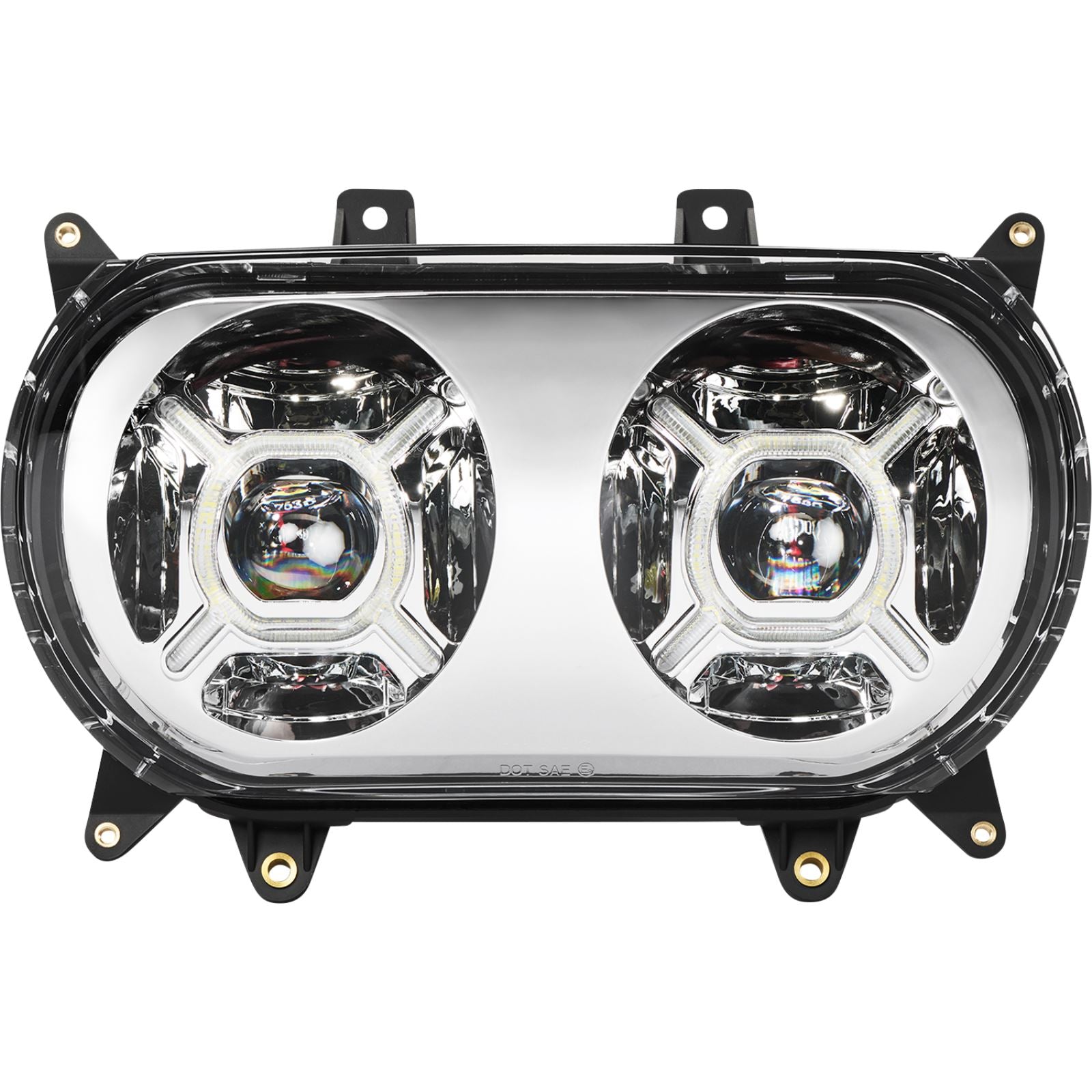 Custom Dynamics ProGLOW™ Headlight - Chrome fits Harley-Davidson Road Glide PG-RG-C_1146579