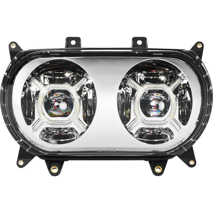 Custom Dynamics ProGLOW™ Headlight - Chrome fits Harley-Davidson Road Glide PG-RG-C_1146579