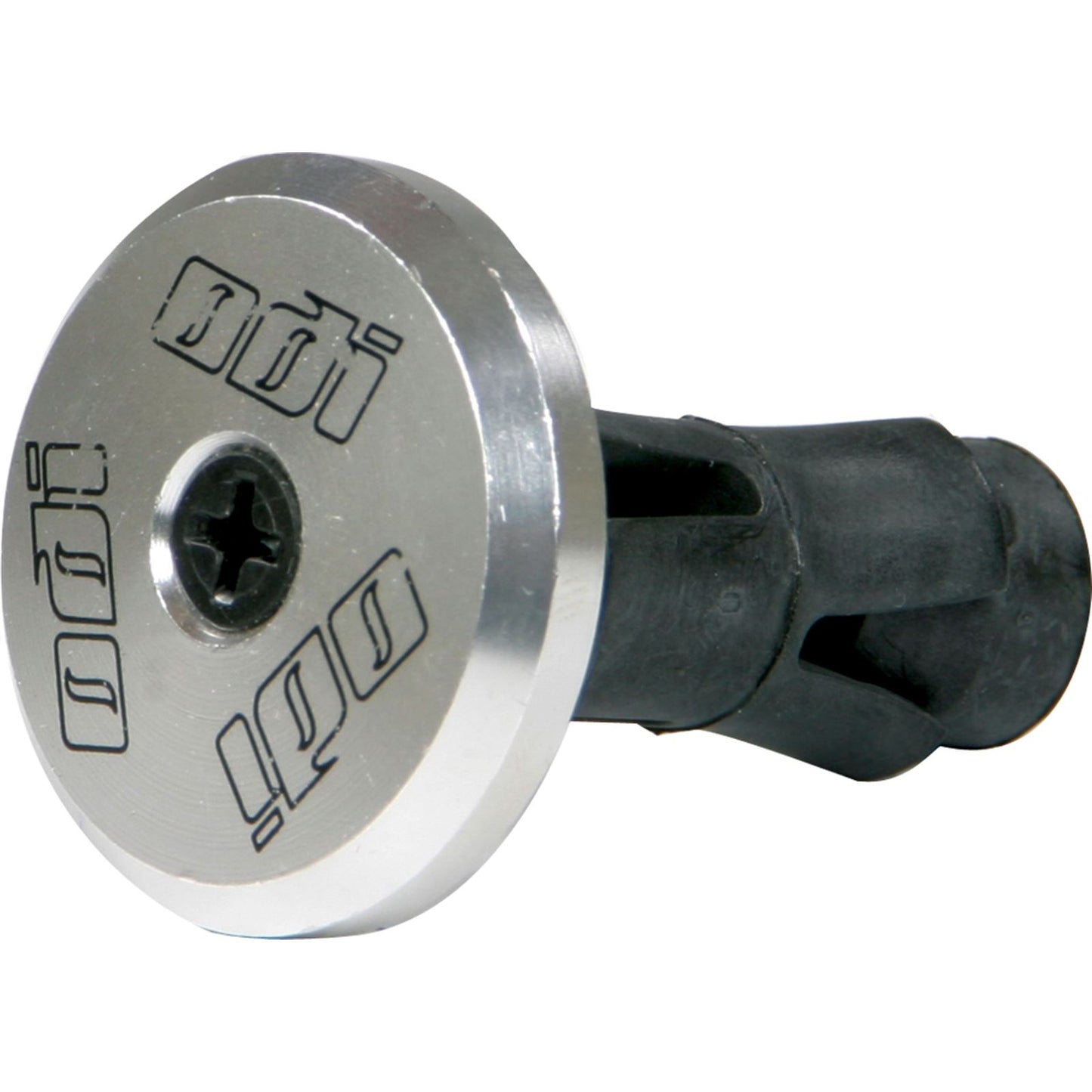 ODI Aluminum Bar End Plugs Silver [MPN: F71APS]_195351