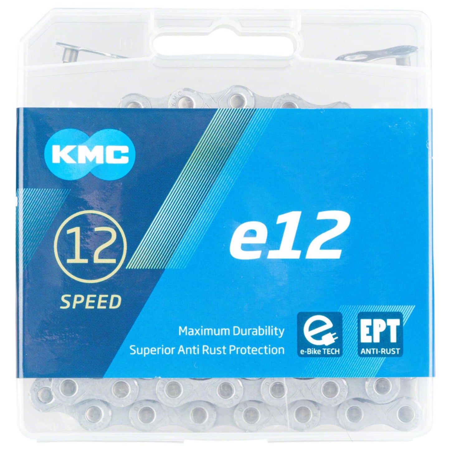 KMC e12 EPT Chain - 136 Links - Silver [MPN: CN12037]_1277615