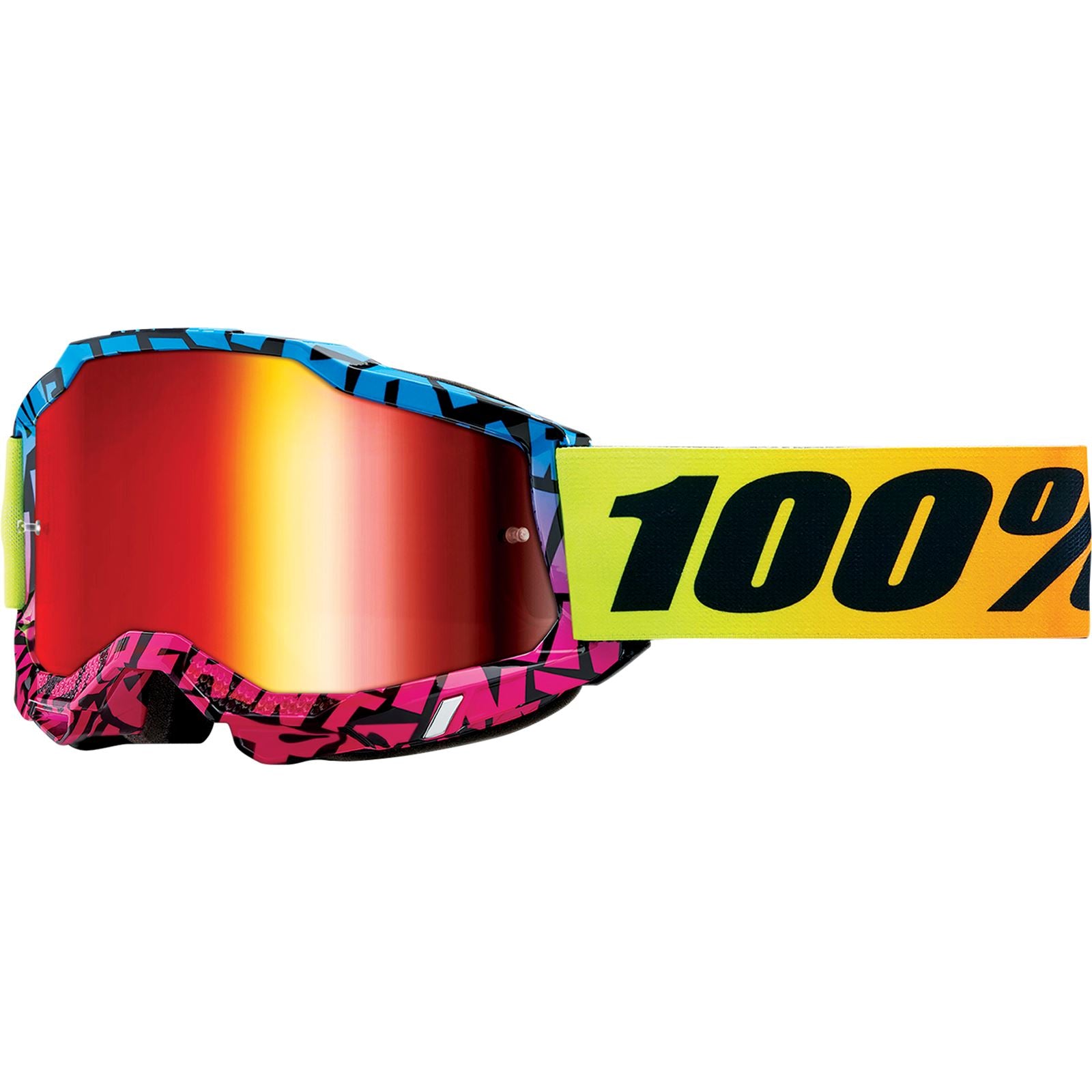 100% Accuri 2 UTV Goggles - KB43 Special - Red Mirror KB-50019-00002_1106019