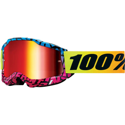 100% Accuri 2 UTV Goggles - KB43 Special - Red Mirror KB-50019-00002_1106019