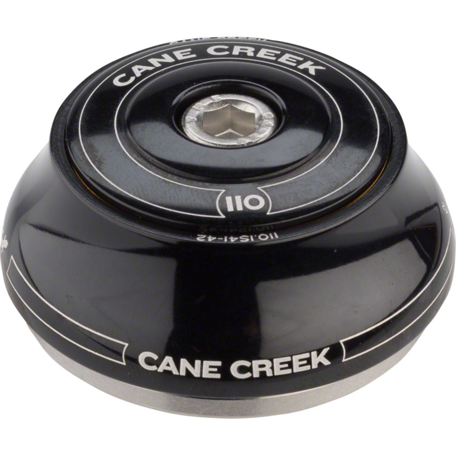 Cane Creek 110 IS Top Tall Black 1-1/8" Italian/42mm Head-Tube IS42/28.6 [MPN: BAA0662K]_1208045