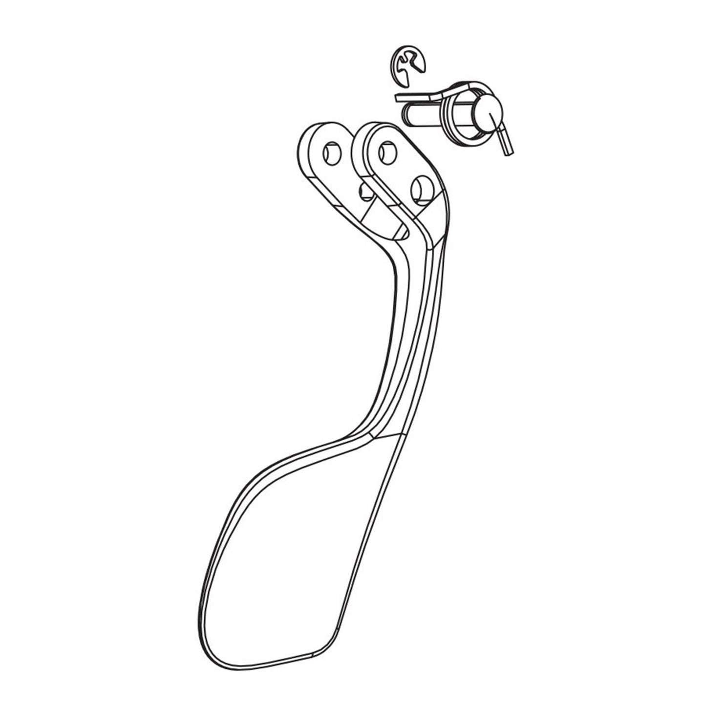 SRAM Shift lever - Rear [MPN: 11.7018.005.000]_1106658