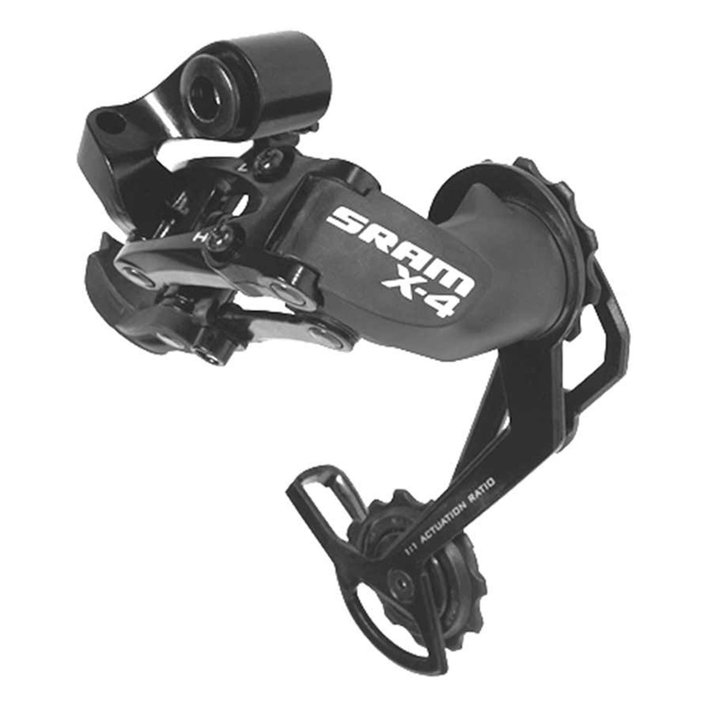 SRAM X4 Rear Derailleur 7/8/9 sp - Long Cage - Black [MPN: 00.7515.033.000]_1106651