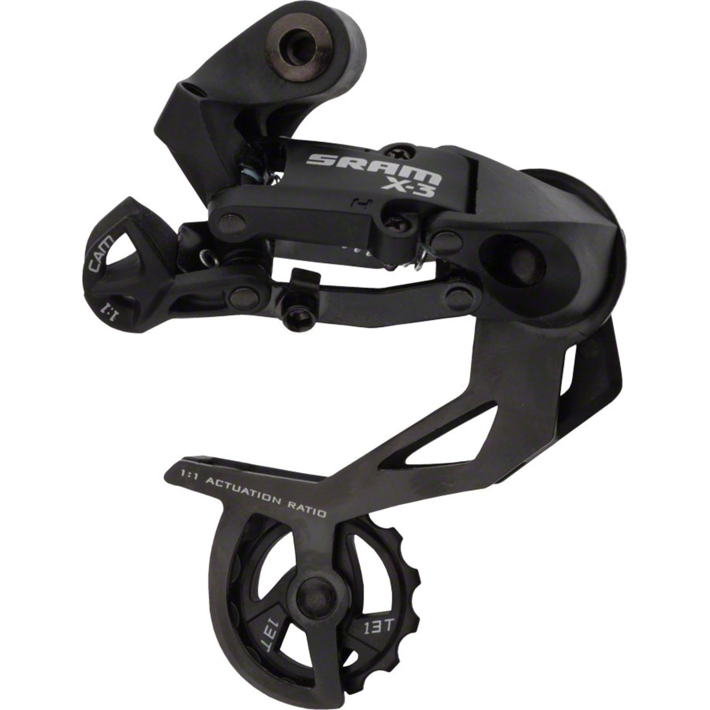 SRAM X3 Rear Derailleur 7/8/9 sp - Long Cage - Black [MPN: 00.7515.050.000]_1199435