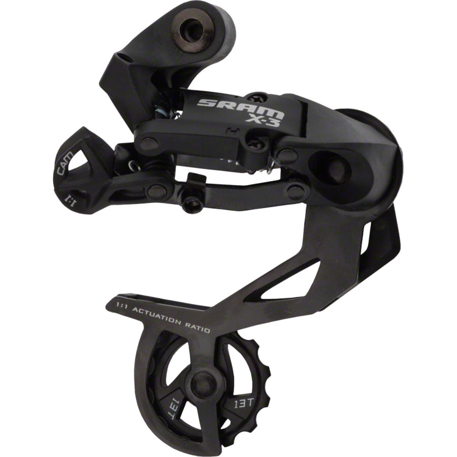 SRAM X3 Rear Derailleur 7/8/9 sp - Long Cage - Black [MPN: 00.7515.050.000]_1199435