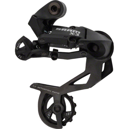 SRAM X3 Rear Derailleur 7/8/9 sp - Long Cage - Black [MPN: 00.7515.050.000]_1199435
