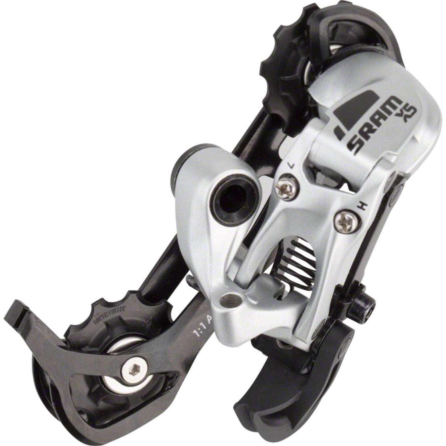 SRAM X5 Rear Derailleur 9sp - Long Cage - Silver [MPN: 00.7515.082.020]_1213295